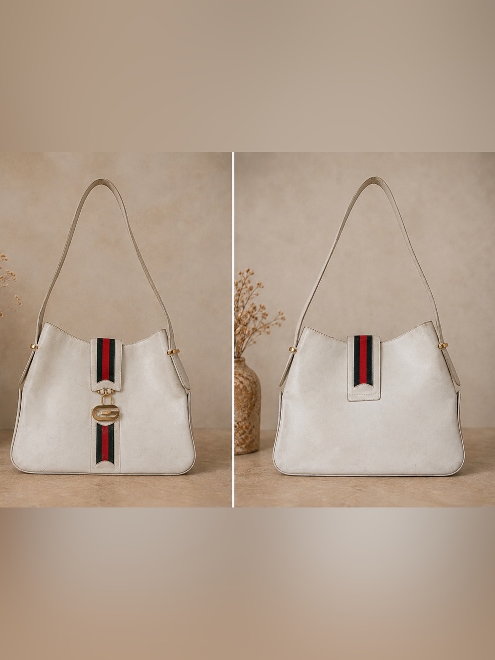 Authentic vintage Gucci shoulder bag. Made in Italy.